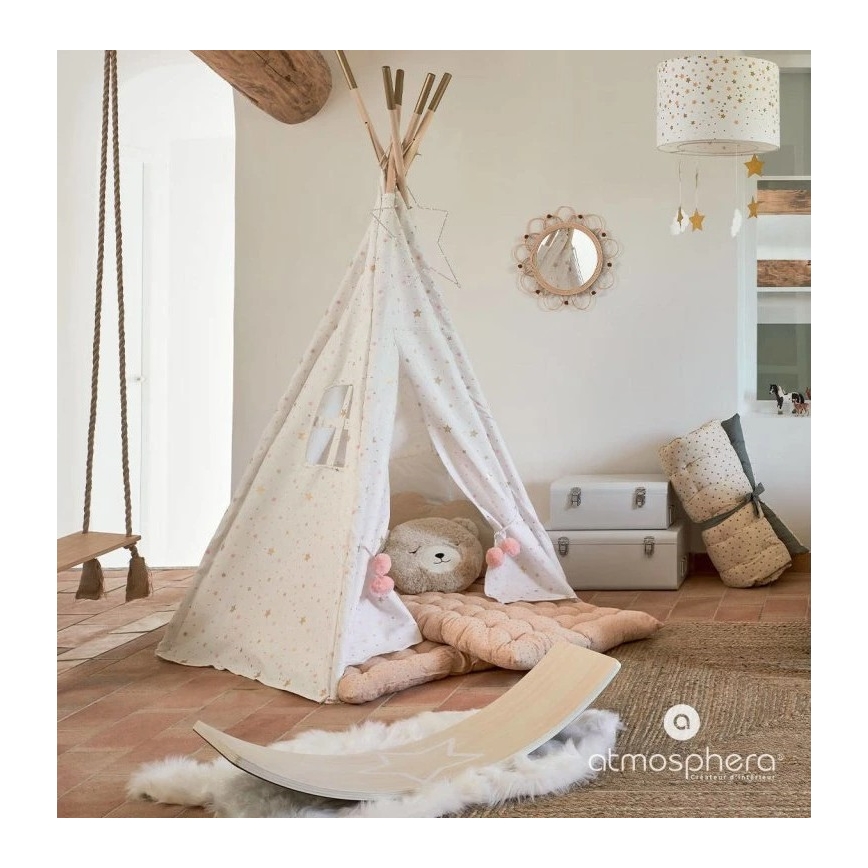 Atmosphera - bērnu piekaramais lukturis uz vada STARS 1xE27/40W/230V