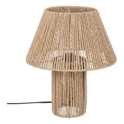 Atmosphera - Galda lampa ADRIA 1xE27/40W/230V džutas