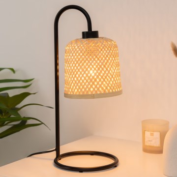 Atmosphera - Galda lampa ALI 1xE27/25W/230V bambusa