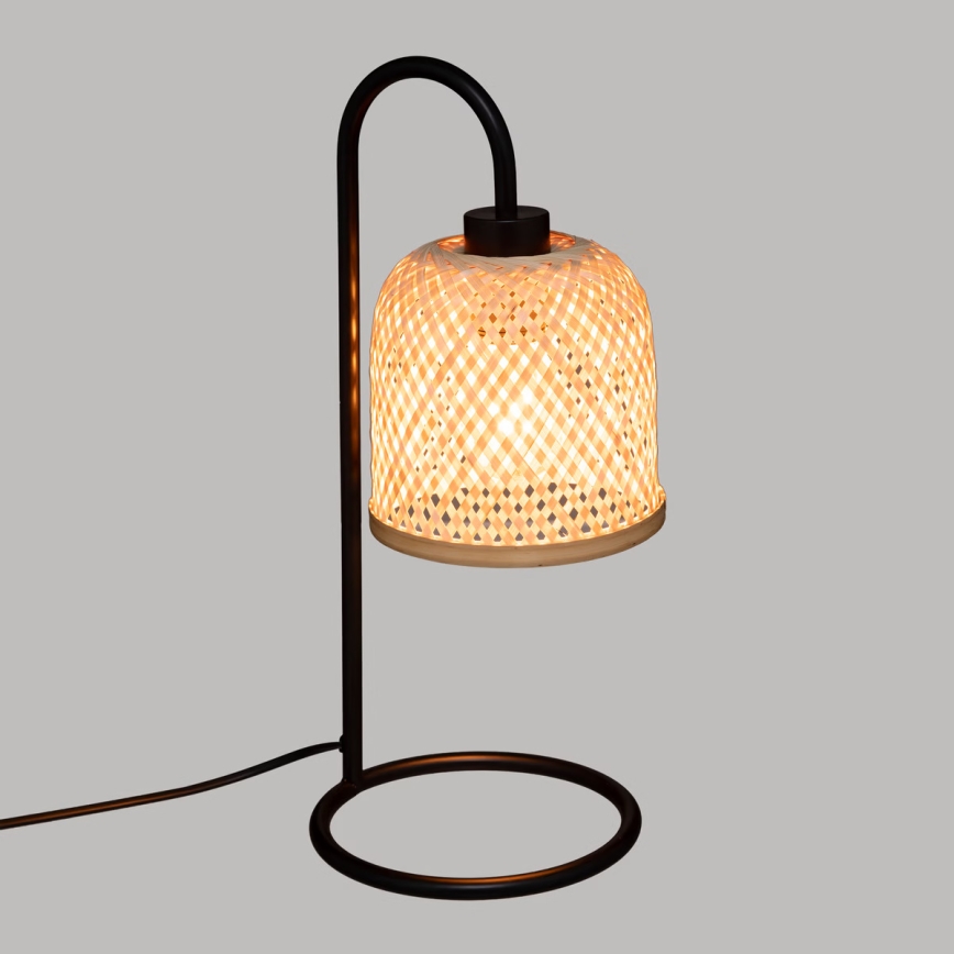 Atmosphera - Galda lampa ALI 1xE27/25W/230V bambusa