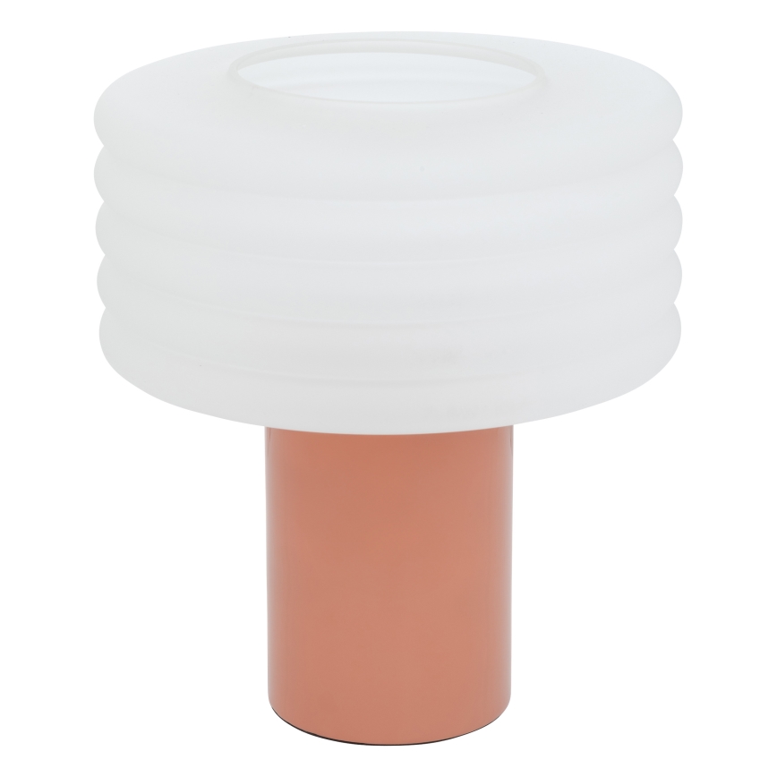 Atmosphera - Galda lampa ASTI 1xE27/60W/230V ķieģeļu krāsā