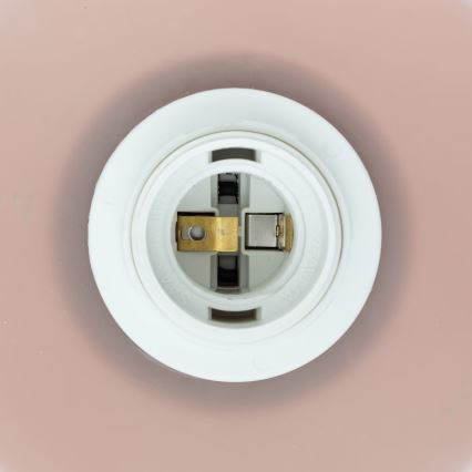 Atmosphera - Galda lampa ASTI 1xE27/60W/230V ķieģeļu krāsā