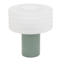 Atmosphera - Galda lampa ASTI 1xE27/60W/230V zaļa