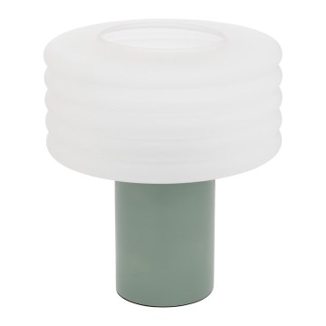 Atmosphera - Galda lampa ASTI 1xE27/60W/230V zaļa