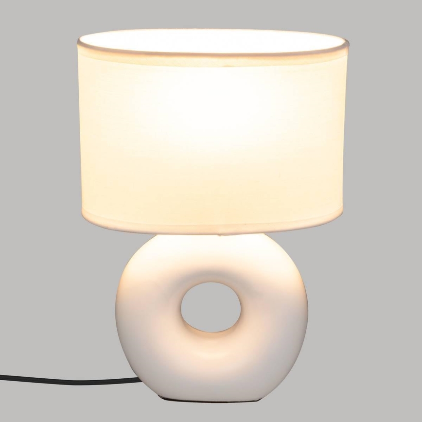Atmosphera - Galda lampa BARU 1xE14/40W/230V balta