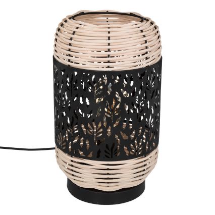 Atmosphera - Galda lampa CALY 1xE27/40W/230V rotanga