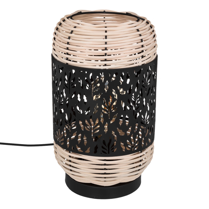 Atmosphera - Galda lampa CALY 1xE27/40W/230V rotanga