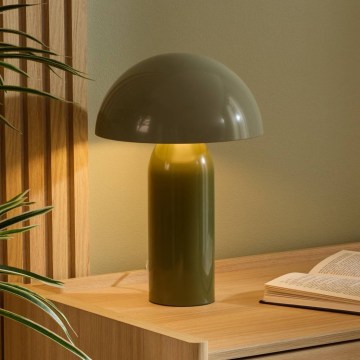 Atmosphera - Galda lampa LITO 1xE14/6W/230V khaki