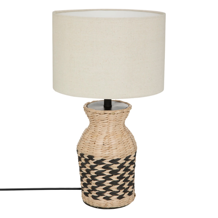 Atmosphera - Galda lampa MENA 1xE27/40W/230V ūdens hiacinte