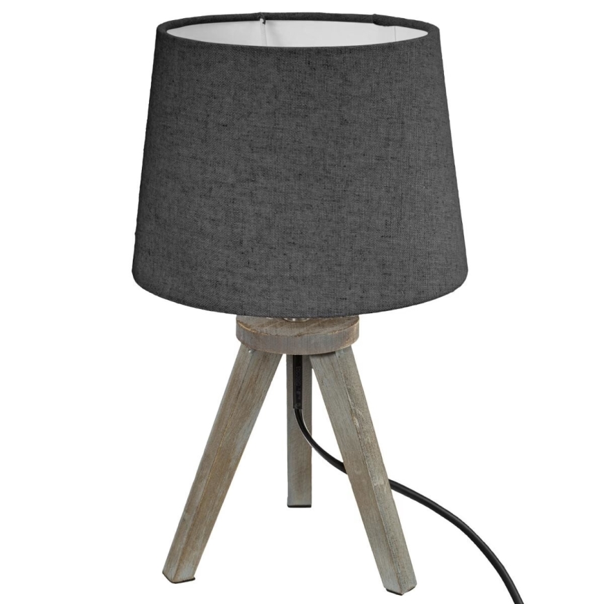 Atmosphera - Galda lampa MINI 1xE14/25W/230V priede/pelēka