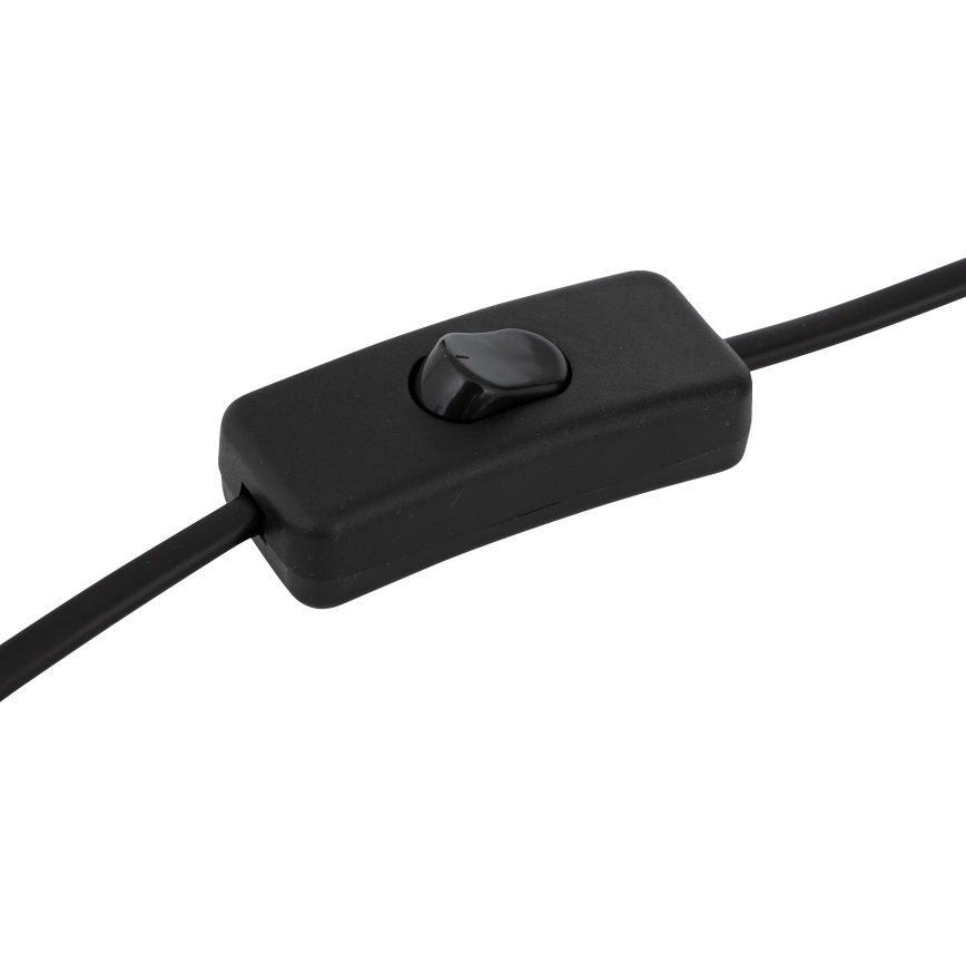 Atmosphera - Galda lampa MONIA 1xE14/60W/230V melna/balta