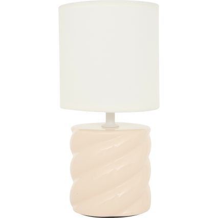 Atmosphera - Galda lampa NOLY 1xE14/40W/230V bēšā krāsā