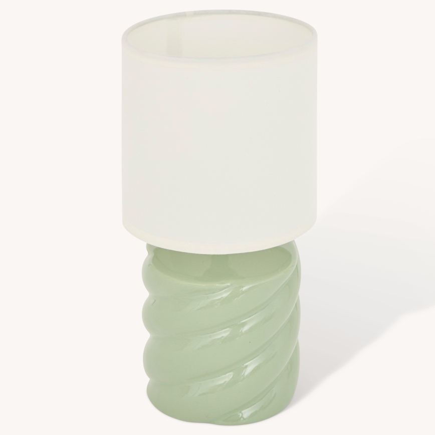 Atmosphera - Galda lampa NOLY 1xE14/40W/230V zaļa