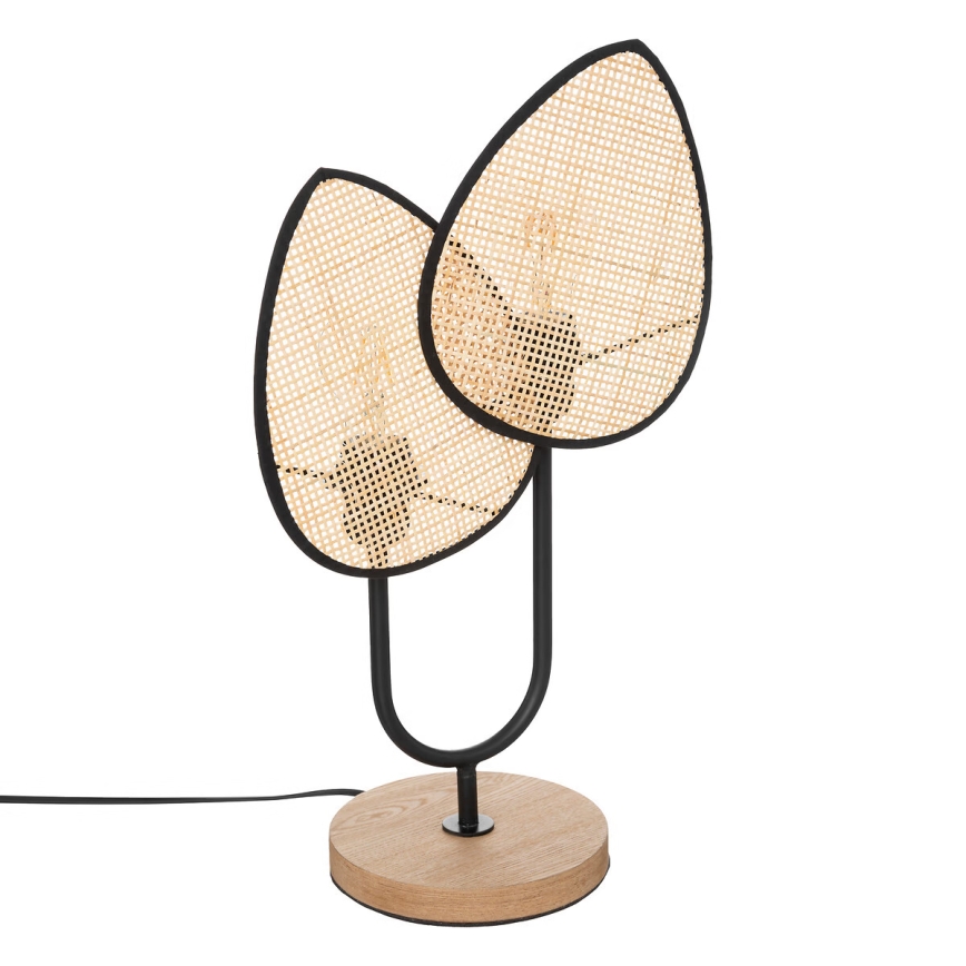 Atmosphera - Galda lampa OLME 1xE27/40W/230V rotanga