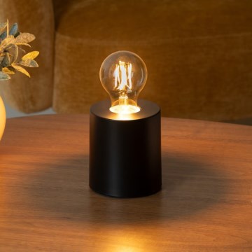 Atmosphera - Galda lampa SABA 1xE27/40W/230V melna