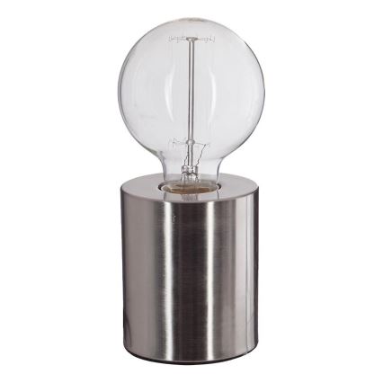 Atmosphera - Galda lampa SABA 1xE27/40W/230V sudraba