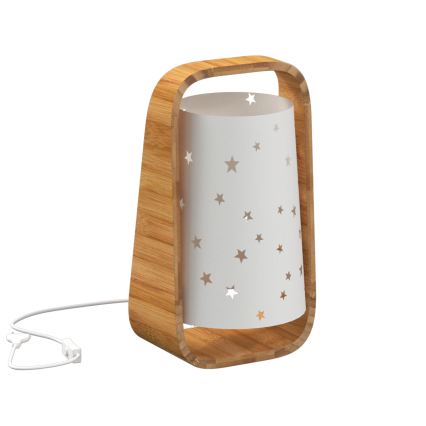 Atmosphera - Galda lampa STARS 1xE14/40W/230V bambuss