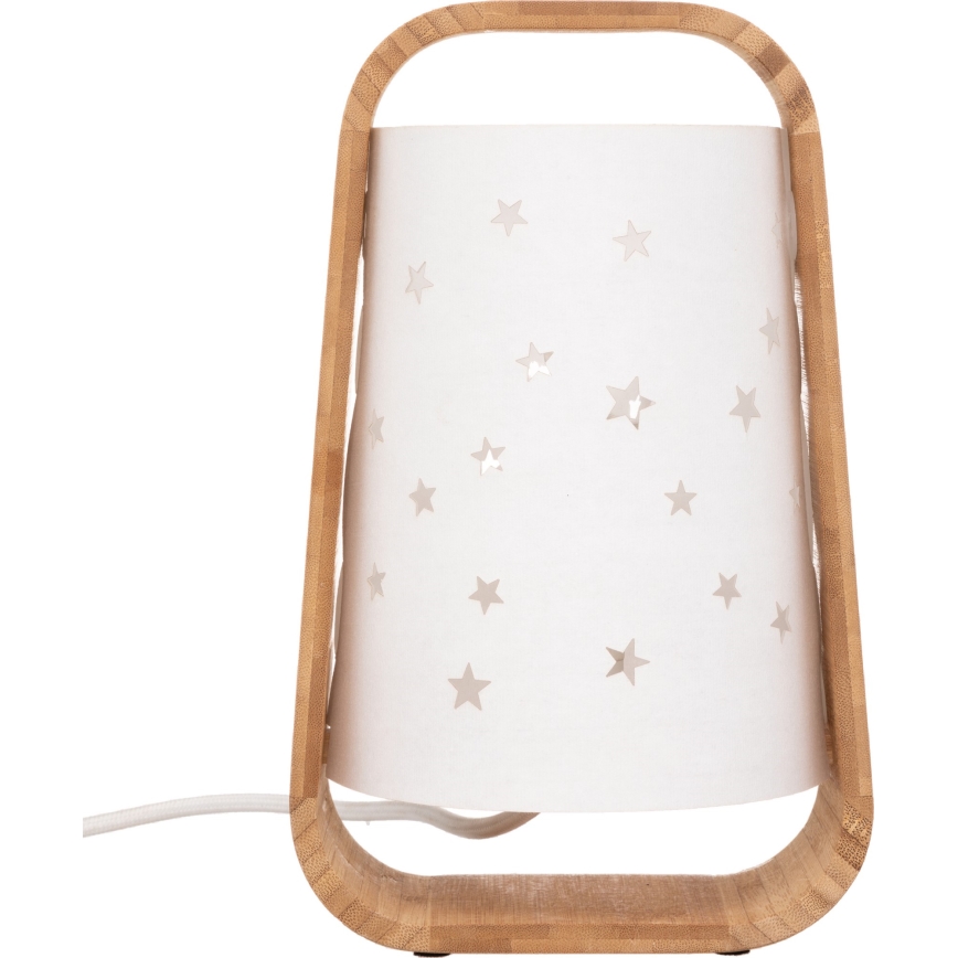 Atmosphera - Galda lampa STARS 1xE14/40W/230V bambuss