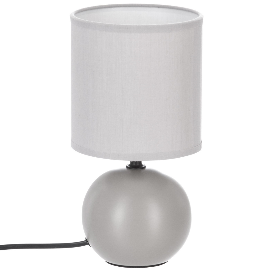 Atmosphera - Galda lampa TIMÉO 1xE14/60W/230V pelēka