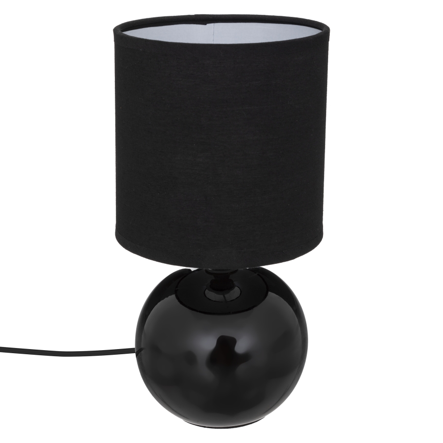 Atmosphera - Galda lampa TIMÉO 1xE14/60W/230V spīdīgi melna