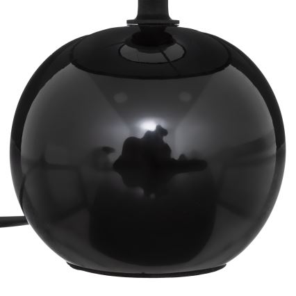 Atmosphera - Galda lampa TIMÉO 1xE14/60W/230V spīdīgi melna