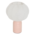 Atmosphera - Galda lampa TOBIE 1xE27/60W/230V rozā