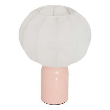 Atmosphera - Galda lampa TOBIE 1xE27/60W/230V rozā