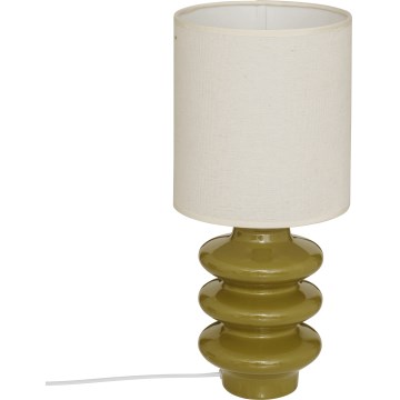 Atmosphera - Galda lampa VINUS 1xE14/40W/230V khaki