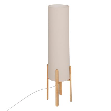 Atmosphera - Grīdas lampa KEYAH 1xE27/25W/230V kaučuka koks