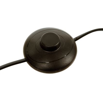 Atmosphera - Grīdas stāvlampa EBOR 1xE27/25W/230V priede/misiņš