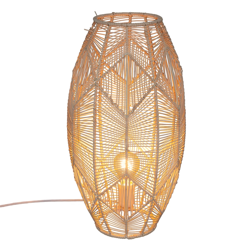 Atmosphera - Grīdas stāvlampa KITA 1xE27/40W/230V rotanga