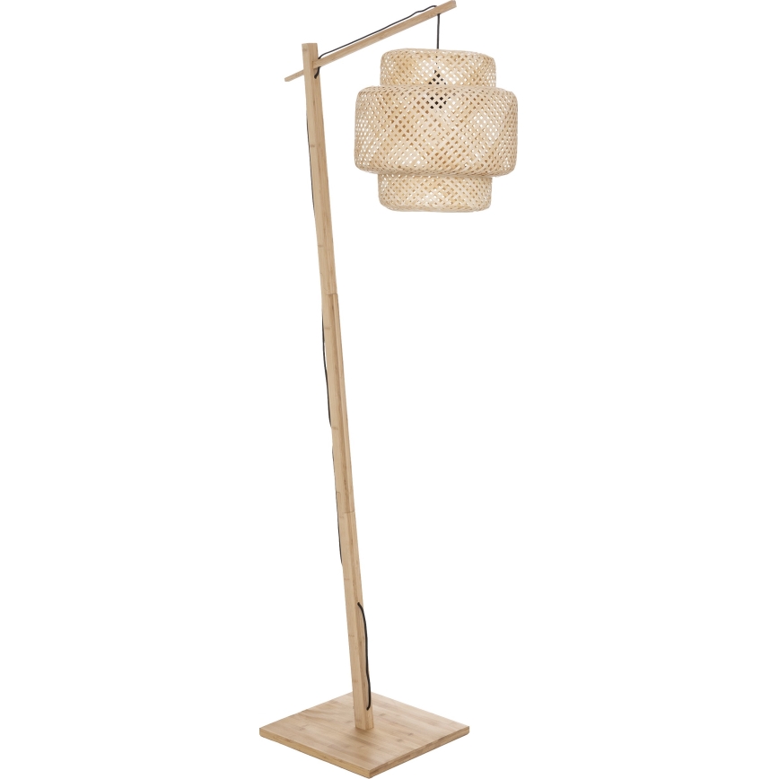 Atmosphera - Grīdas stāvlampa LIBY 1xE27/40W/230V bambusa