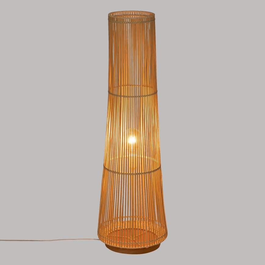 Atmosphera - Grīdas stāvlampa MAHE 1xE27/40W/230V bambusa
