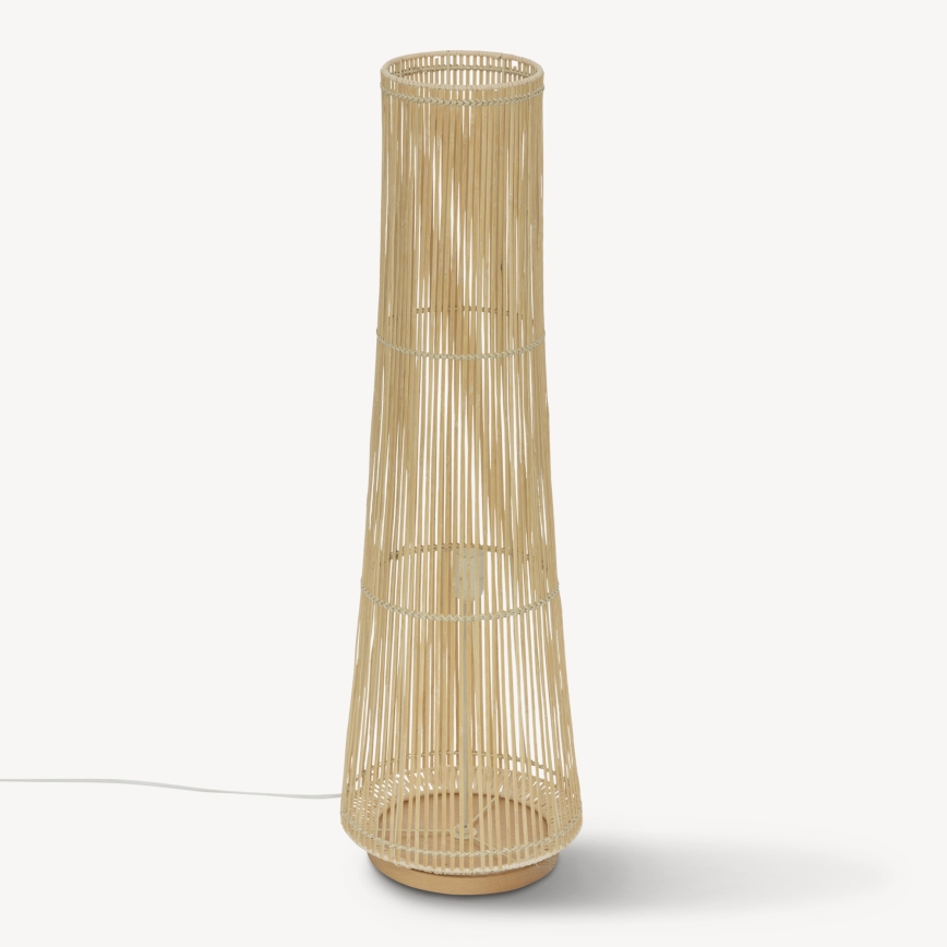 Atmosphera - Grīdas stāvlampa MAHE 1xE27/40W/230V bambusa