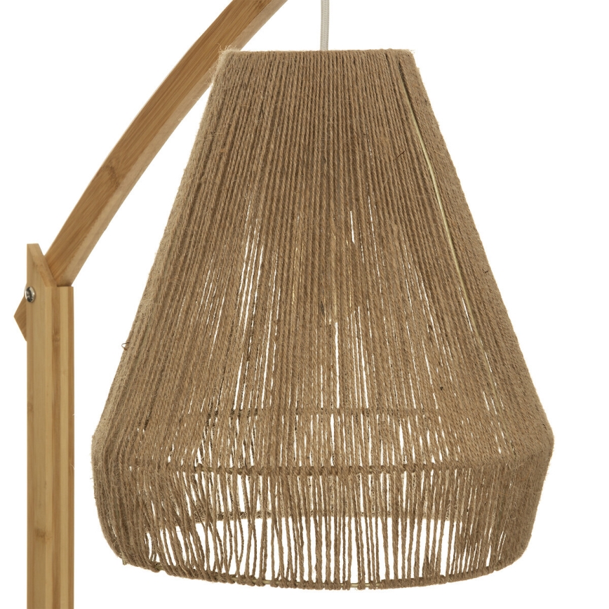 Atmosphera - Grīdas stāvlampa PALM 1xE27/60W/230V bambusa/kaņepes