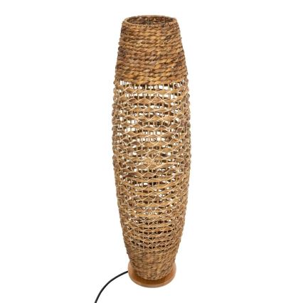 Atmosphera - Grīdas stāvlampa SAND 1xE27/40W/230V dižskābardis/ūdens hiacinte