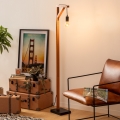 Atmosphera - Grīdas stāvlampa WILD 1xE27/25W/230V priede