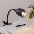 Atmosphera - Lampa ar fiksatoru SILY 1xE14/7W/230V melna