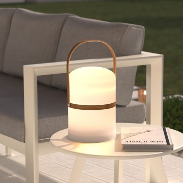 Atmosphera - LED Aptumšojama uzlādējams āra galda lampa KIARA LED/3,7V 36 cm 4000 mAh IP44