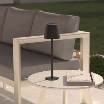 Atmosphera - LED Aptumšojama uzlādējams āra skārienvadāma galda lampa CODY LED/5V 2400 mAh IP44