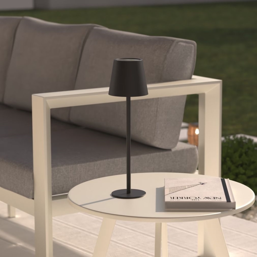 Atmosphera - LED Aptumšojama uzlādējams āra skārienvadāma galda lampa CODY LED/5V 2400 mAh IP44