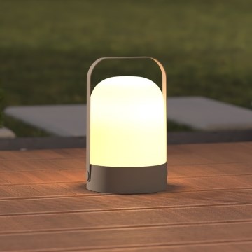 Atmosphera - LED Āra pārvietojama galda lampa JERTA LED/2xAA IP44