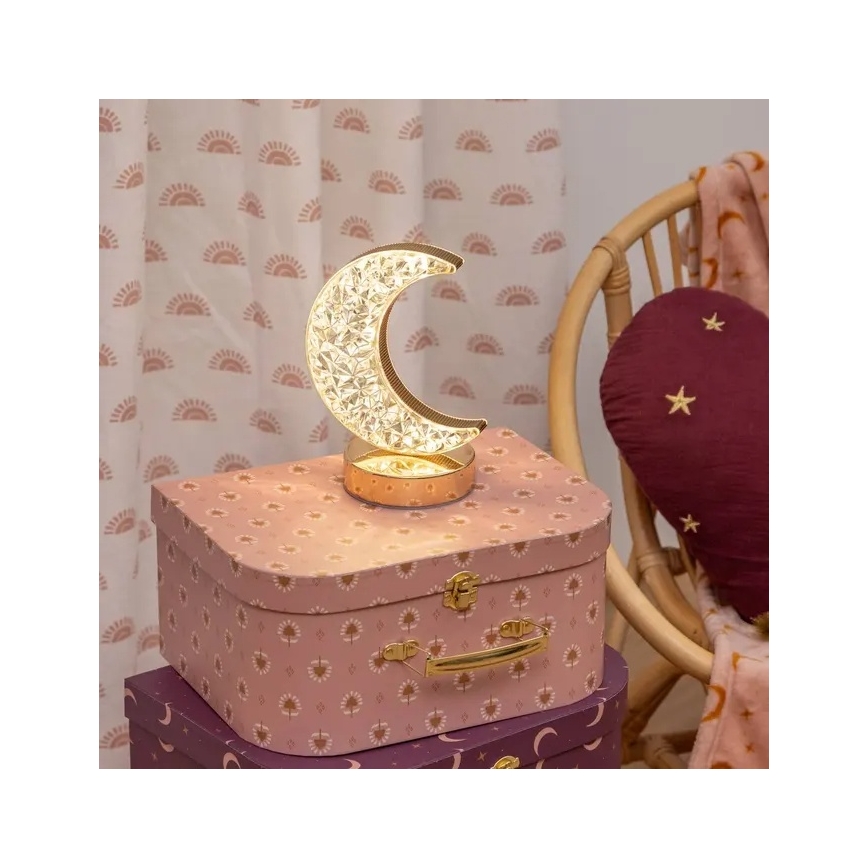 Atmosphera - LED bērnu galda lampa BELLA LED/3xAA