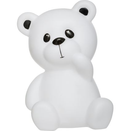 Atmosphera - LED bērnu naktslampiņa TEDDY LED/3xAA balta