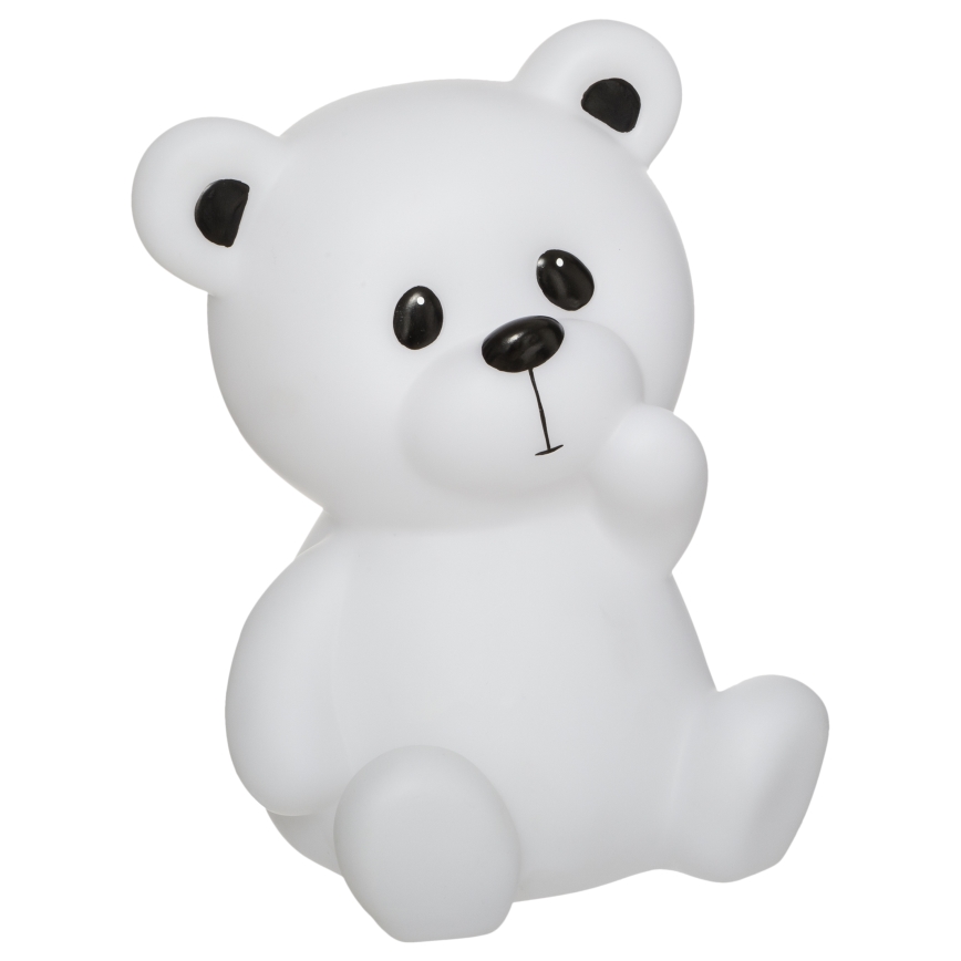 Atmosphera - LED bērnu naktslampiņa TEDDY LED/3xAA balta