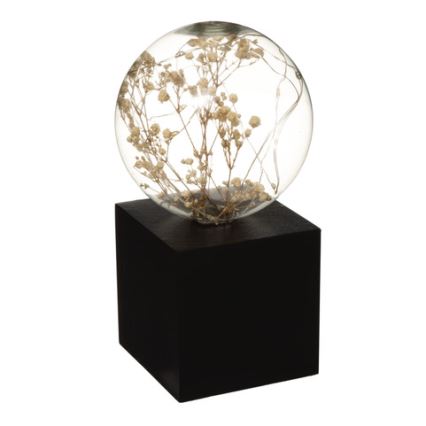 Atmosphera - LED galda lampa MICRO LED/2xAAA antracīts