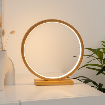 Atmosphera - LED Galda lampa STELA LED/2,7W/230V bambusa