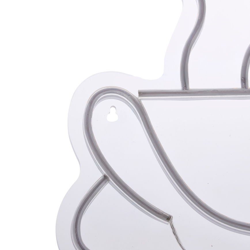 Atmosphera - LED neona sienas dekors CAFÉ LED/5V