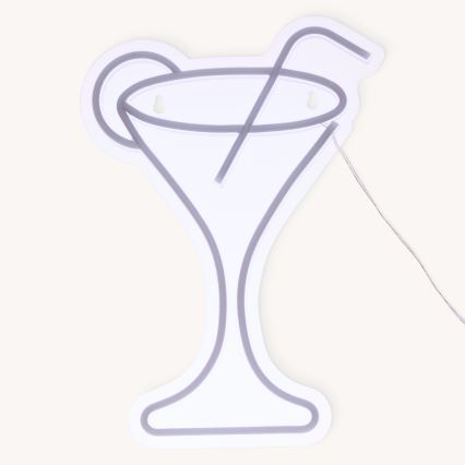 Atmosphera - LED neona sienas dekors COCTAIL LED/5V