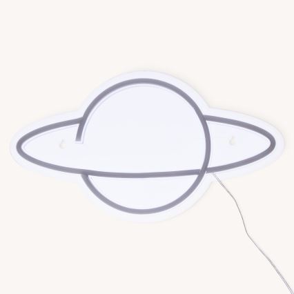 Atmosphera - LED neona sienas dekors PLANET LED/5V